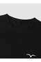 Unisex Black Seagull Desing Printed Oversize Bottom Top Shorts - T-Shirt and Shorts Summer - 3