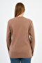 Basic Licra Sweatshirt with Cycling Neck (Wk25512-Wn) - 8