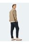 Folded Leg Viscose Blended Buttoned Waist Lace up Slim Fit Summer Trousers - 2