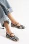 Modafrato Al-142 Buckle Ballerinas Casual Women's Shoes Home Flats - 2
