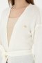 Women's Cream Melange Knitwear Cardigan 50297102-Vr159 - 7
