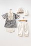 Baby Boy Şehzade Outfit Boy Circumcision Mevlüt Suit Baby Boy Gift Set - 2
