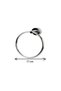 Stainless Steel Corner Shelf Shampoo Holder 2 Tiers, Round Towel Holder, Robe Holder, Wc Paper Holder - 9