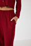Pocketed Pants with Elastic Waistband - 5