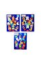 3 Set - 30 Pieces Pets, Wild Animals and Vegetables Finger Puppet T772 T782 T104 - 4
