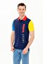 Navy Blue Men's Polo T-shirt T-midar - 7
