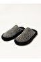 Melindas Women's Black Winter Casual Comfortable No Sound Lightweight Indoor Slippers - 7