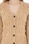 Women's Sand Melange Knitwear Cardigan 50293020 -Vr123 - 6