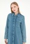 Women's Blue Mini Length Jean Dress 50289334-Dn0022 - 2