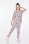Mooncover Girls' Summer Cotton Pajama Set – Strawberry Printed