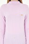 Women's Pink Stand Collar Sweatshirt 50292421-Vr041 - 6