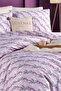 Leo Double Duvet Cover Set with Elastic Sheets |   Pillow |   Dowry List |   Duvet Cover |   Sleep Set - 4