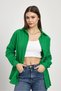 Benetton Green Relaxed Fit Relaxed Cut Basic Benetton - 6621A