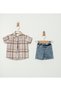 Short Sleeve Shorts 3 Piece Set