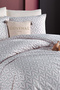 Leo Double Duvet Cover Set with Elastic Sheets |   Pillow |   Dowry List |   Duvet Cover |   Sleep Set - 4