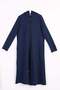Indigo Hooded Zippered Cardigan - 8