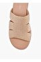 Embellished Slip-On Sandals with Wedge Heels - 4