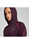 Velocity Printed Women's Burgundy Running Jacket - 5