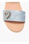 صندل Flora Bella Heart Accent مع قفل بخطاف وحلقة - 3