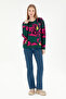 Women's Dark Green Sweater 50293016 -Vr079 - 4