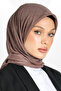 وشاح من الخيزران - لون المنك الداكن - 4