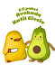 Avocado - Killer Chick Sleeping Companion and Plush Toy 35 cm Plush Gift Pack of 2 - 2