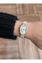 Vias Cream Leather Band Retro Women's Wristwatch - 4