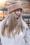 Genuine Leather Snotop Furry Outdoor Leather Börk Hat Unisex - 4