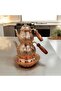 Copper Tea Pot & Copper Teapot with Ottoman Stove, Tulip, Flower Patterned Handmade Large Size Tea Pot - 2