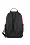 Double Compartment School Backpack Claret Red / 04296 - 4