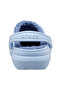 Classic Lined Clog Kids Slippers207010-4ns Blue Calcite - 6