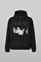 The Cure Robert Smith Vintage Black Printed Sweat Hooded Hoodie