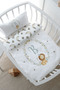 Mother's Side Crib Bedding Set (60X100) - Little Lion Series - Letter B