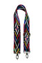 Polyester Column Adjustable Bag Handle - Phone Strap (120 CM) / Retro Stripe Double Sided Pattern - 3