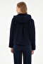 Women's Navy Blue Sweatshirt 50292441 -Vr033 - 5