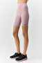 Silvanna Women's Midi Tight Leg Sportswear Cyclist Dusty Rose Leggings - 6