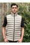 Stand Collar Water Repellent Windproof Inflatable Lightweight Vest - 5