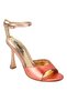 Red Label Casual Flared Ankle Strap Sandals - 2
