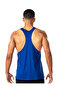 Power Fitness Gym Tank Top Athlete's Singlet Blue - 3
