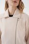 0717 Women's Short Cashmere Jacket - Beige - 6