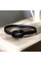 Magnetic Steel Bracelet - Black - for Women and Men with Simple and Stylish Design - 4