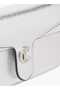 Textured Crossbody Bag with Button Closure - W 5 x H 11 x D 18 cm - 4