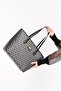 Holly Black Zigzag Hand and Shoulder Bag - 5