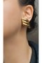 Vintage Gold Gold Color Wing Earrings