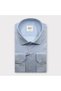 Big Size (Battal) Tericoton Light Blue Shirt 3401Ma