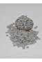 Beige Color 2 cm Diameter Polyester Button 20 Pieces.