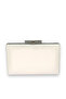 Ecru Crinkled Patent Leather Evening Dress Bag Evening Bag Wedding Engagement Henna Bag