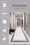 Machine Washable Non-Slip Sole Stain Resistant Kitchen Rug Living Room Rug and Runner Rug - 2