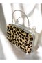 2026 Trend Imported Feathered L Leopard Printed Metal S Strappy Case Evening Dress Ç Bag Stylish Clutch Prom Graduation - 2
