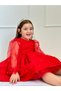 Vintage New Year's Baby Girl Dress with Red Pearls, Birthday, Photo Shoot Dress, Suitable for 0-12 Years - 5